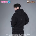 Vocaloid Hatsune Miku Neon Electronic Music Project Moeyu Miku Merch Black Hoodie